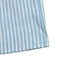 thumbnail image 4 of Striped Crisscross Back Women's Sleeveless V-Neck Romper Tie Back Casual Short Jumpsuit for 2026 Spring Summer Vacation Comfy Wear, 4 of 8