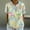 Camouflage, variant on Womens Shirts Linen Floral Lapel Button Loose Summer Tshirts Shirts for Women Multicolor L