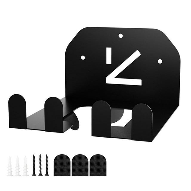 Searching Roads Garage Organizer Trimmer Rack, Wall Mounted Weed Whacker Holder for Garden Power Tools, Grass Trimmer Hanger, Hedge Trimmer Storage, Metal Tool Rack