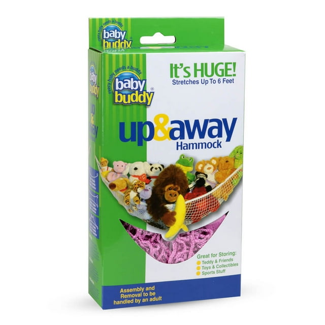 Organizador de Almacenamiento de Hamacas Baby Buddy Up & Away Rosa 1 Paquete