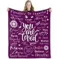 thumbnail image 1 of LHSHID Get Well Soon Gifts for Men After Surgery Blanket Sympathy Gift for Men Hug Soft Fleece Healing Blanket for Cancer Blanket Sympathy Blanket for Best Friends Blue 60"x80", 1 of 8