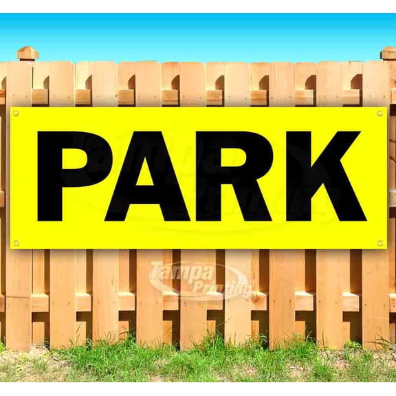 Park 13 oz Vinyl Banner With Metal Grommets