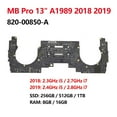 thumbnail image 3 of A1989 A1706 Motherboard For Pro 13" A1706 Logic Board with Touch ID i5 i7 8GB 16GB 2016 2017 2018 2019 Years , components, 3 of 3