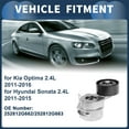 thumbnail image 3 of Conjunto de tensor de correa de transmisión para Kia Optima 2.4L 2011-2016 No.252812G662/252812G663 Metal 1 Pc, 3 of 7