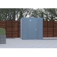 thumbnail image 1 of Arrow Select Steel Storage Shed, 6x4, Gris bleu, 1 of 8