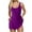 Purple, variant on Atogsazn One Piece Swimdress Swimsuits for Women Swim Dresses Skirt Bathing Suit Swimwear Beach Clothes Navy L