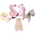 thumbnail image 1 of Muñecos de gatos de peluche Molar para mascotas, juguetes para gatitos, perritos, gatos, cachorros, juguete interior mezclado con suministros, forma de dibujos animados, 5 uds. Sincero Electrónica, 1 of 5