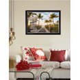 thumbnail image 3 of DECORARTS - Beach Boardwalk Personalized Family Member Sign Post. Framed Art Giclee Print on Cotton Canvas with Art Frame, Customized Gift for Family. Total Size: W 33" x H 23", 3 of 6