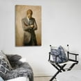 thumbnail image 5 of US President Portrait John F Kennedy JFK Canvas Poster Wall Art Picture Prints Hanging Photo Gift Decor Home Posters Artworks 24x36inch(60x90cm), 5 of 6