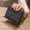 Gray GY, variant on WIZUTIZ Women's Wallets & Purses Zipper Handbags Billfolds Womens Purses Womens Womens Zipper Pockets Medium Solid Bags Water Resistant With Inner Pocket Bag 1 PC Black