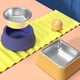 thumbnail image 5 of Comedero para mascotas de acero inoxidable desmontable con columna romana y antivuelco., 5 of 5