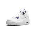 thumbnail image 4 of JORDAN GRADE SCHOOL Air Jordan 4 Retro GS "Metallic Pack - Purple" 408452 115 from Stadium Goods, 4 of 6