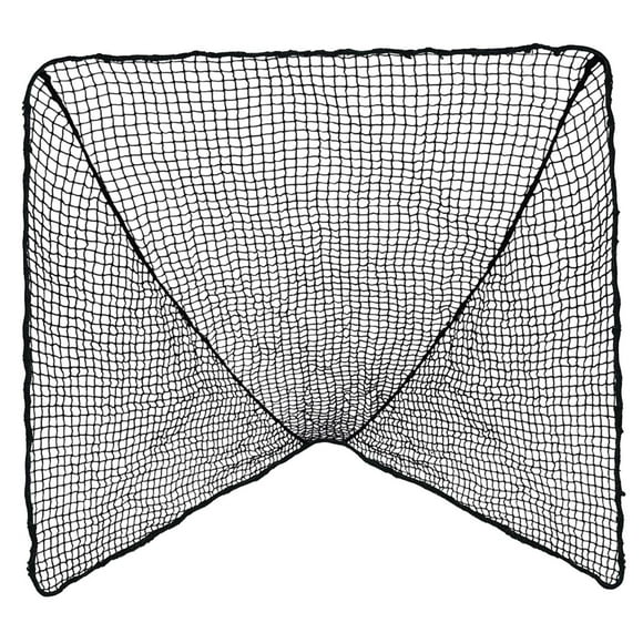 DYNWAVECA Lacrosse Goal Net Hockey Goal Replacement Nets Versatile Sports Training Net Black 4mm