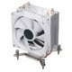 thumbnail image 3 of Ventilador de refrigeración para CPU de 3,54 pulgadas, 2 tubos de calor, 3 pines, 12 V CC, 2000 RPM, cojinete hidráulico, refrigerador de aire para CPU con placa posterior para Intel 775 1150, 3 of 5