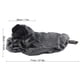 thumbnail image 5 of Falda de nailon ajustable para kayak, cubierta impermeable, accesorio para deportes acuáticos (gris), 5 of 8