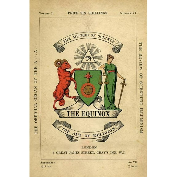 The Equinox: Keep Silence Edition, Vol. 1, No. 6, (Hardcover)