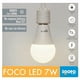 thumbnail image 3 of Foco Led A55 7W 3000K Luz Calida 10 Piezas blanco 11 centímetros, 3 of 3