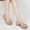 Pink, variant on Hoshose New Summer Women Slippers Casual Walking Non Slip Women Wedge Slide Slipper Arch Support Indoor Outdoor