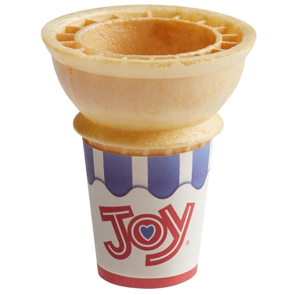 JOY #10 Cornet à Gâteau à Fond Plat avec Veste - 720/caisse