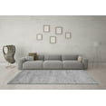 thumbnail image 3 of Ahgly Company Indoor Rectangle Solid Gray Modern Area Rugs, 8' x 10', 3 of 4