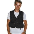 thumbnail image 2 of Chaleco de pesca para niños adultos con múltiples bolsillos para nadar navegar surfear chaqueta de seguridad JShteea  El nuevo, 2 of 7