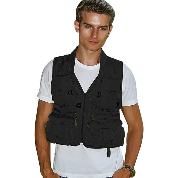 Coiry Adult Children Fishing Vest Multi Pockets Swimming Boating