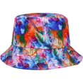 thumbnail image 5 of CoCopeaunts Bucket Hat Reversible Panama Sun Hats Men Women Summer Graffiti Hip Hop Outdoor Fisherman Caps, 5 of 8