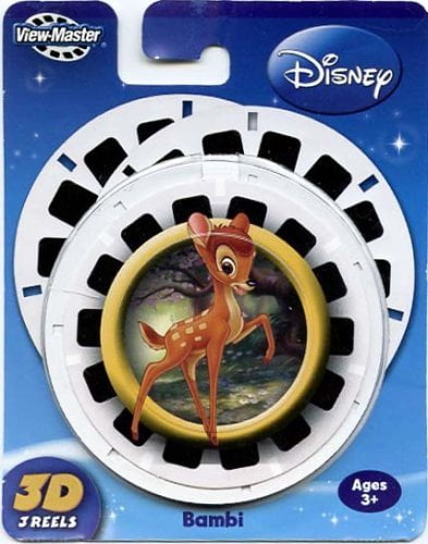 View-Master #3001 Disney Disney's Bambi Cartoon Movie 3 Reels Pack Sealed
