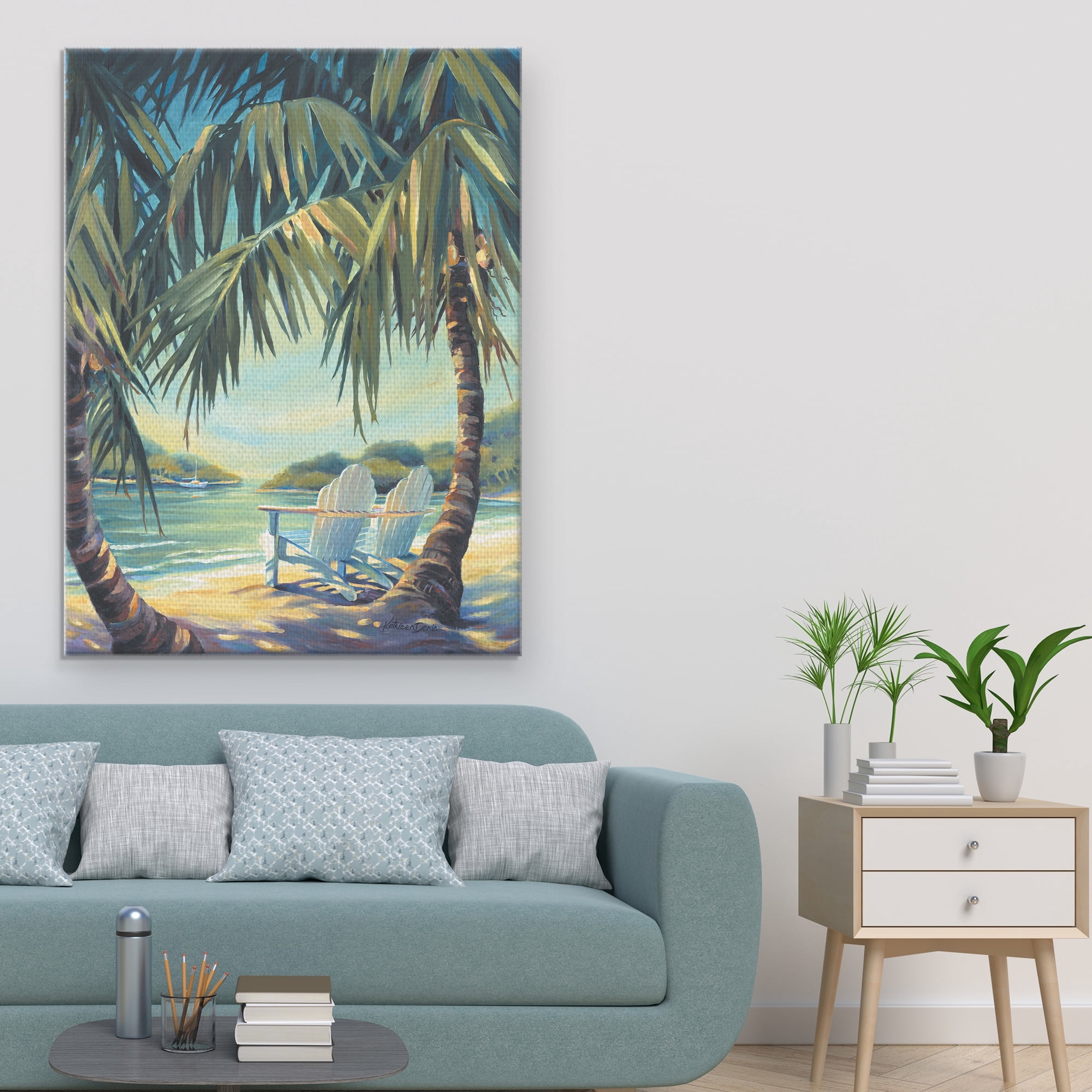 Masterpiece Art Gallery Hideout II Ocean By Kathleen Denis Canvas Art Print 30" x 40"