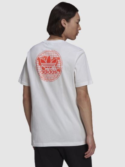 Originals Chile T-Shirt, White/Solar Red, 2X-Large Walmart.com