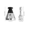 thumbnail image 2 of MOVTOTOP 1 Set Pressure Cooker Valve Replacement Accessory Explosion-Proof Safety Valve Steam Release Valve Part Pressure Cooker Gasket Part Kitchen Gadget For Safe Cooking, 2 of 7