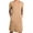 Khaki, variant on Women's Cotton Linen Shirt Dress Summer Short Sleeve V Neck Midi Dress Casual Shift Dress with Pockets