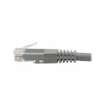 Tripp Lite Premium N200-001-GY 1ft CAT6 RJ-45 Patch Network Cable - Gray