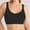Black, variant on ATENAR Womens Bras,Wireless Bras for Women,Bras for Women,Stretch Fabric,Breathable,Solid,Polyester,Black,M