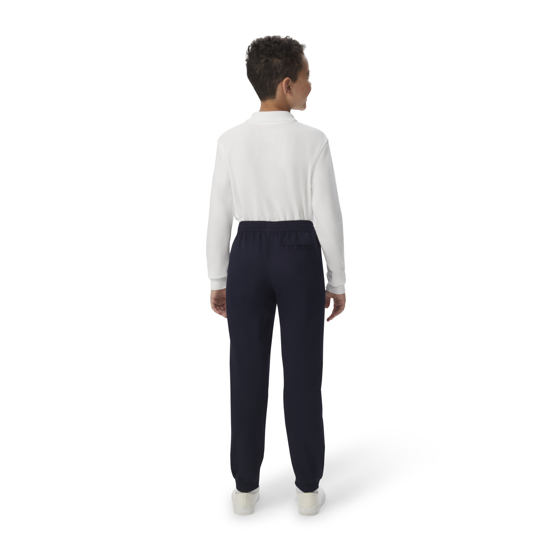French Toast Boys School Uniform Pull-On Twill Jogger, Sizes 4-20