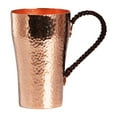 thumbnail image 2 of Taza de café de cobre Moscow Mules de 400 ml, regalo de cumpleaños, taza de té de cobre, vaso de cobre martillado, 2 of 9