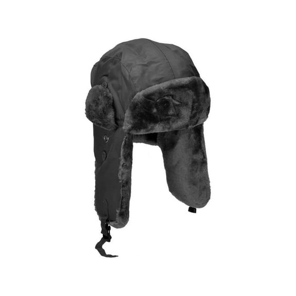 MIL-TEC MA-1 Winter Pilot Hat - Men's, Black, Extra Large