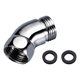 thumbnail image 4 of Adaptador del codo de cabecera de ducha de 4.2 cm G1/2 135  degree para tubo de ducha G1/2 pulgadas hembra y macho con juntas de goma Extensión del brazo de, 4 of 9