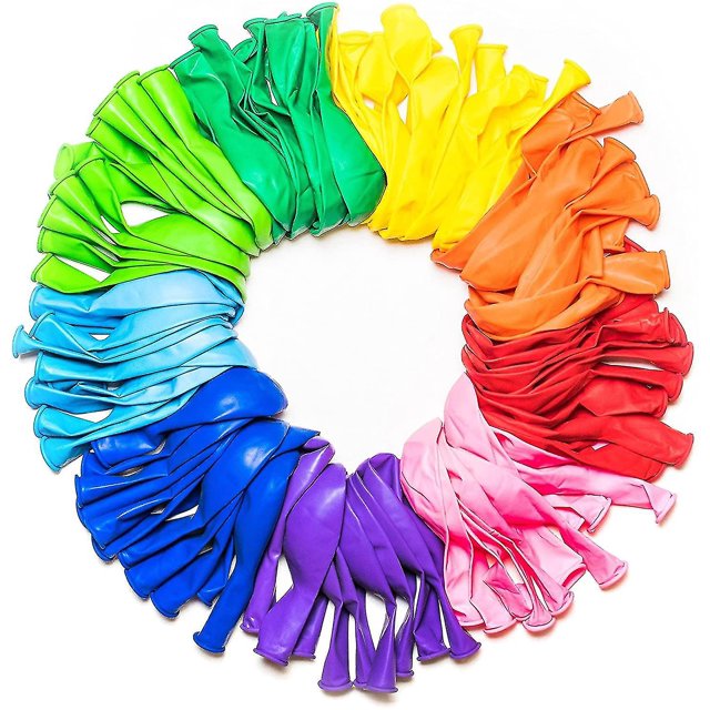 Globos decorativos de 12" Globos coloridos Globos de látex oscuros para uso con helio o aire