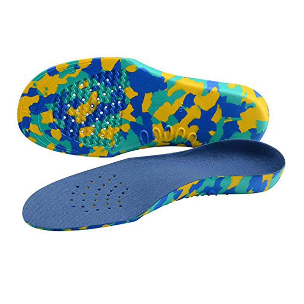 Pair of Comfortable EVA Orthopedic Insoles for Kids Arch Supports