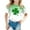 Green, variant on XUELUO Toddler Girls Tops & T-Shirts Children'S St. Patrick'S Day Printed Round Neck Short Sleeve Boys Kids Clothing Daily-Wear