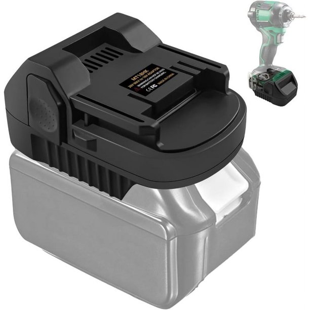 Adaptador Convertidor para Batería de Litio Makita de 18 V Convertido en Hitachi para Herramientas Eléctricas de Batería de Iones de Litio Hikoki de 18 V Taladro MT18HK