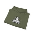 thumbnail image 3 of Darkstar Viking Commando Skateboard Black Vintage Classic Skate Hoodie Print - S / Military Green, 3 of 5
