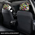 thumbnail image 3 of Kdxio Green Mushroom Pattern Print 2 Piece Car Head Rest Covers Set Auto Front/Rear Seats Headrest Cover Universal Fit Most Cars,Sedan, SUV, 3 of 9