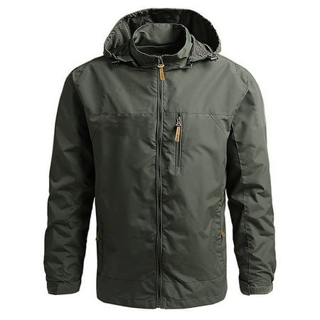 Jackets for Men Jacket for Men S Thin Jacket Casual Sports Windbreaker Hooded Jacket Men Jacket Winter