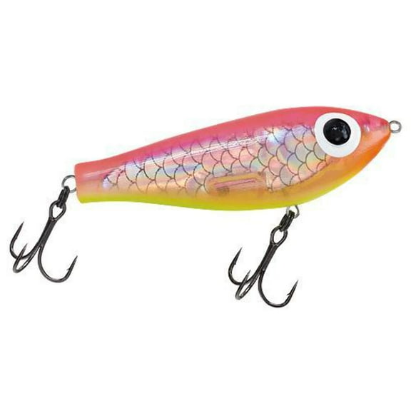 B&L Paul Browns BPF-98 Fat Boy Pro Pink/Black Chart Topwater Fishing Lure