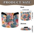 thumbnail image 2 of Haosy Vintage Oil Painted Rose Golf Mallet Putter Cover Strong Magnetic Leather Golf Club Headcover Closure, 2 of 7