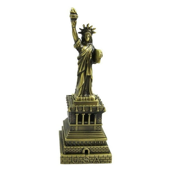 Esaierr 9.84inch Statue of Liberty America Metal Model Souvenir Home Souvenirs Decor
