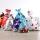 thumbnail image 4 of Bolsas de plástico personalizadas con cordón, bolsas de plástico para envolver regalos, adorno de árbol de Navidad, bolsa de embalaje de dulces para regalo de Navidad para niños, 4 of 4