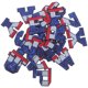 thumbnail image 1 of EXHUMKY 26Ud Letras Decorativas Con Lentejuelas Para Personalizar Chaquetas Y Accesorios, 1 of 6